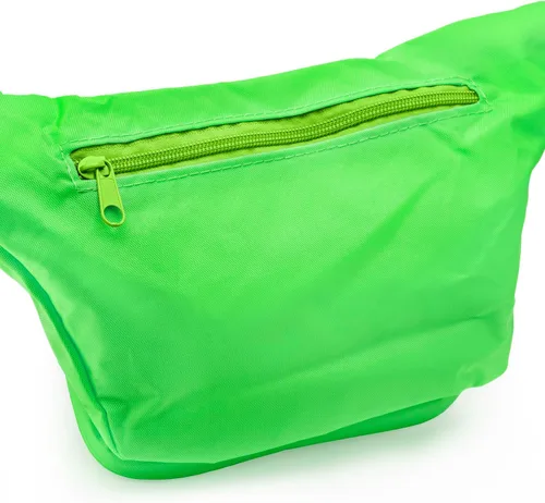 Vista 9 de HY-FAN Riñonera de hidratación con vejiga, 17 onzas, sin BPA, diseño manos libres, bolsillos seguros, ideal para actividades atléticas al aire Verde