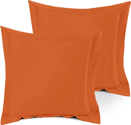 Vista 20 de Juego de 2 fundas de almohada estándar de 600 hilos, 100% algodón egipcio, con cierre de sobre, tamaño estándar de 20 x 26 pulgadas, fundas
