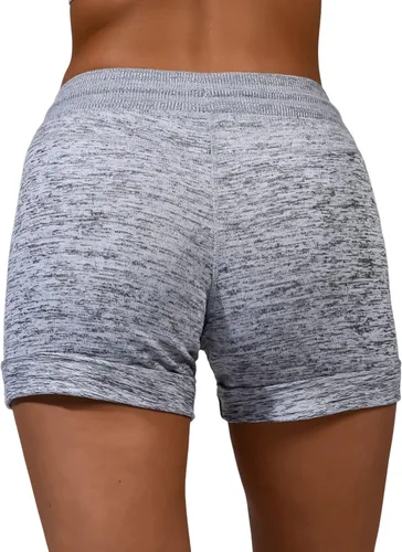 Vista 5 de 90 Degree By Reflex Shorts Suaves de Sudadera para Mujer de Cintura Alta con Cordón Ajustable para Descanso y con Bolsillos