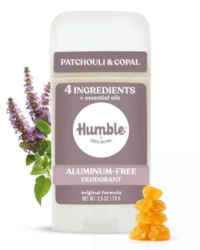 Vista 27 de Humble - Desodorante sin aluminio para mujeres y hombres, paquete variado, desodorante natural limpio y fresco en barra con aceites esenciales