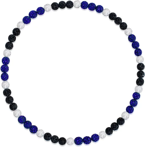 Vista 15 de Collar de béisbol Smilelife para niños 18 pulgadas, colección de hielo brillante, cadena de béisbol, diamantes de imitación, accesorios de béisbol