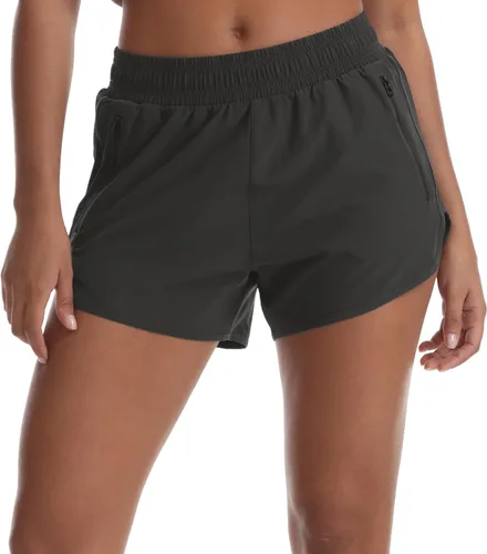 Vista 17 de Pantalones cortos de senderismo para mujer, de secado rápido, ligeros, para viajes, atletismo