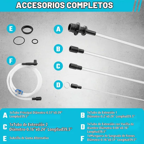 Vista 5 de DURATECH Bomba extractora de aceite de 6.5 L neumática/manual, extractor de fluidos con unidades de almacenamiento de tuberías, Extractor de bomba