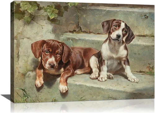 Vista 16 de Lienzo decorativo para pared, diseño de gatos divertidos, impresión de animales de granja, pintura de recital de gatitos, obra de arte enmarcada