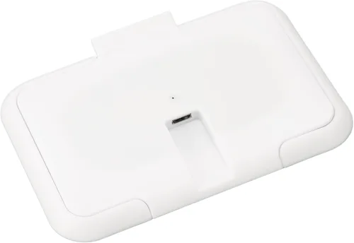 Vista 6 de Dispensador de toallitas húmedas para bebés, calentamiento rápido y reutilizable, calentador de toallitas húmedas recargable por USB, ligero y fácil