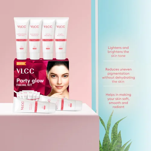 Vista 5 de VLCC Kit facial Party Glow de 60 gm