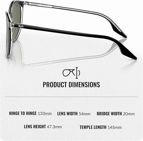 Vista 5 de Ray-Ban RB2204 Phantos - Gafas de sol en forma para hombre y mujer con kit oficial de gafas RAYBAN