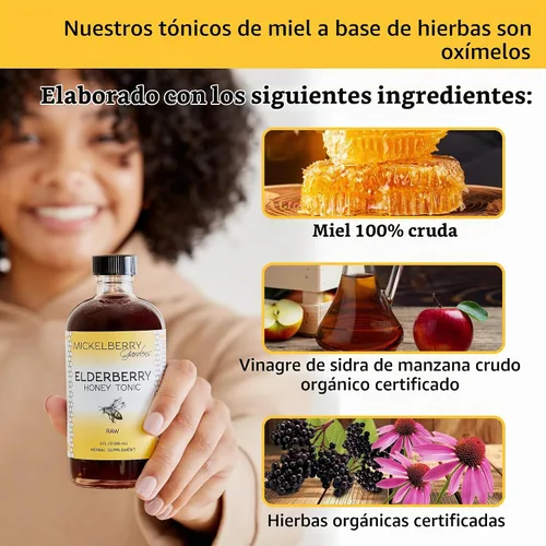 Vista 4 de Mickelberry Gardens Aerosol inmune de propóleos de miel de saúco 2 oz 2