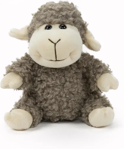 Vista 9 de Peluche de cordero de oveja, suave y lindo juguete de peluche de cordero negro, juguetes de peluche de ovejas para niños, regalos para niños