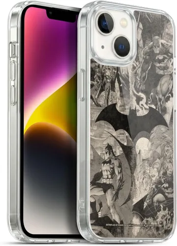 Vista 133 de Head Case Designs Funda de gel Hush con licencia oficial de Batman DC Comics #608 (protección de grado militar) compatible con Apple iPhone 7