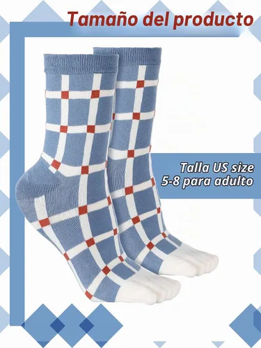 Vista 4 de Bencailor Calcetines de algodón para mujeres y hombres Estético.