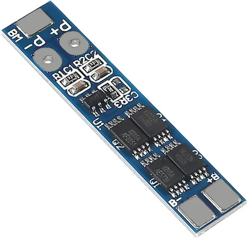 Vista 6 de Alinan 6pcs 2S 8A 7.4V 8.4V 16A Límite de corriente 18650 Cargador de batería de litio BMS Circuito Placa de protección PCB para batería de litio