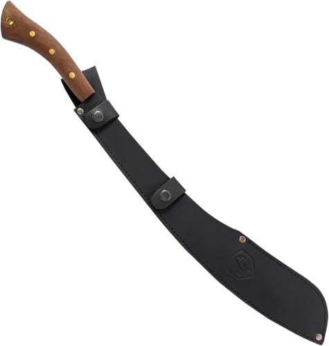 Vista 3 de Condor Tool & Knife Machete Parang, hoja de 17-12 pulgadas, mango de madera con vaina.