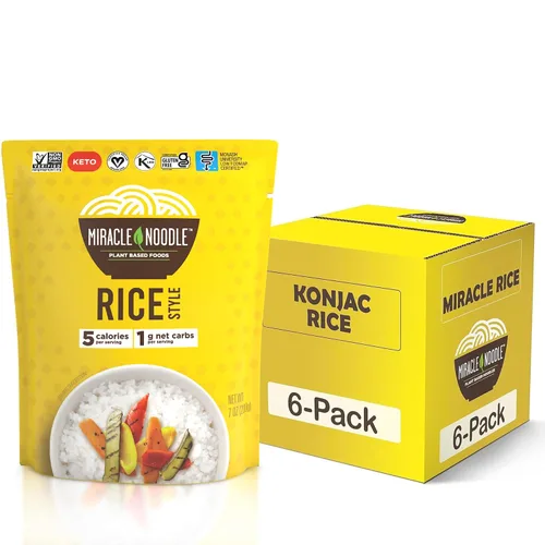 Vista 10 de Miracle Noodle Angel Hair Pasta - Fideos Shirataki a base de plantas, fideos Konjac, vegana, sin gluten, pasta baja en carbohidratos, paleo, fideos