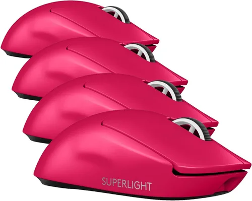 Vista 3 de Logitech G Pro X Superlight 2 Lightspeed - Mouse inalámbrico para juegos + alfombrilla de mouse de carga inalámbrica Powerplay 2, color negro
