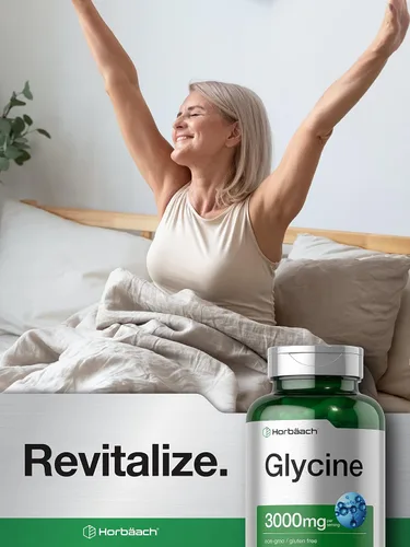 Vista 6 de Horbäach Glicina 3000mg Suplemento 100 cápsulas en polvo