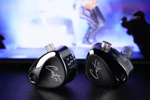 Vista 2 de KZ Castor - Auriculares de graves mejorados con micrófono (afinación)