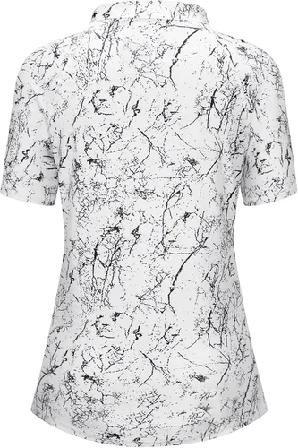 Vista 4 de LURANEE Camisas atléticas de manga corta que absorben la humedad para mujer