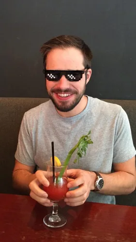 Vista 6 de Zesties Thug Life - Gafas de sol pixeladas - Trata con ellos!, Negro
