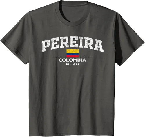 Vista 48 de Camiseta Pereira Colombia, Negro