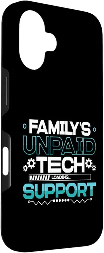 Vista 3 de Funda de soporte técnico no pagado para iPhone 16 de Family
