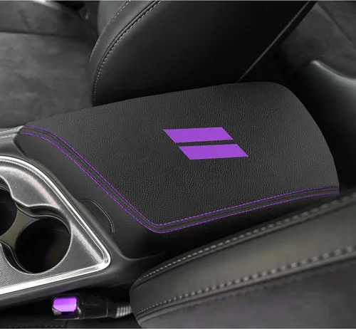 Vista 14 de YOSRTER para Accesorios de Dodge Challenger 2015 2016 2017 2018 2019 2020 2021 2022 2023 2024 Funda de Reposabrazos de Consola Central Caja