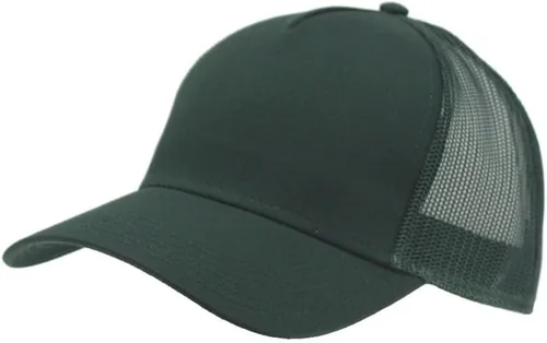 Vista 10 de The Vintage Year Gorra de béisbol ajustable de los deportes del camionero de la malla estructurada del algodón liso Negro