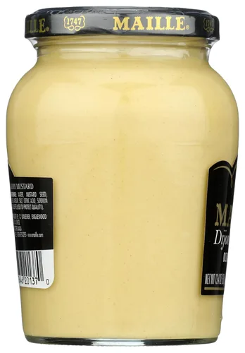 Vista 4 de Mostaza de Dijon Original de Maille, 13.4 onzas / 380 g