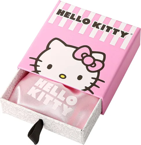 Vista 6 de Sanrio Hello Kitty - Aretes de tuerca para mujer, aretes Hello Kitty de plata de ley, con licencia oficial, Metal