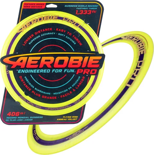 Vista 2 de Aerobie Pro Ring juguete al aire libre para niños, para niños y niñas, todas las edades, colores pueden variar