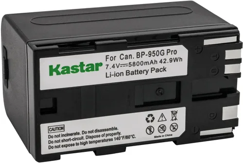 Vista 2 de Kastar BP-950G Pro Batería de repuesto para Canon BP-911 BP-911K BP-914 BP-915 BP-925 BP-930 BP-935 BP-945 BP-950 BP-955 BP-950G Pro BP-970 BP-970G