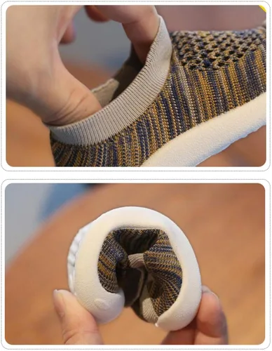 Vista 4 de DEBAIJIA - Zapatos para el bebé que camina por primera vez, 1-4 Años, Zapatos de Niño Zapatillas de Niño Infantil