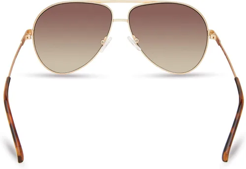 Vista 4 de GUESS Gafas de sol clásicas Aviator Pilot para hombre