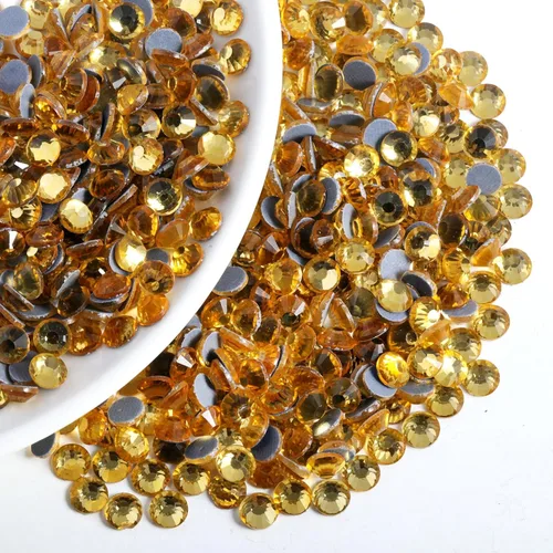 Vista 29 de 6000 PIEZAS Diamantes de Imitación Hotfix a Granel, Diamantes Naranja para Manualidades y Ropa, Diamantes de Imitación para Decoración DIY, SS10