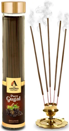 Vista 11 de The Aroma Factory Agarbatti for Pooja, Attar Jannat Ul Firdaus Perfume Varillas de incienso, sin carbón y bajo contenido de humo, Agarbatti