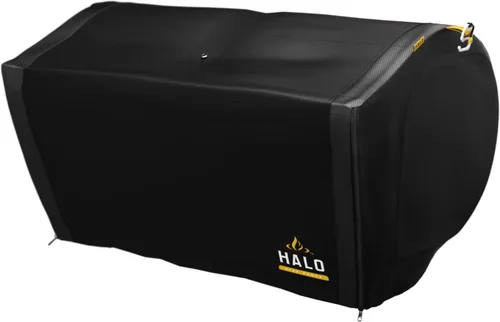 Vista 8 de HALO Paquete de parrilla de pellets con batería recargable Prime 300 con tapa y batería