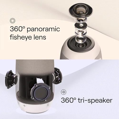 Vista 9 de Meeting Owl 3 Premium Pack: cámara inteligente de videoconferencia HD de 360 grados, micrófono y altavoz