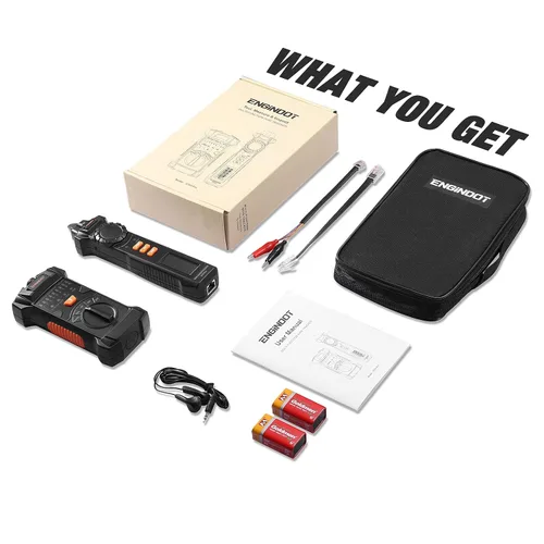 Vista 6 de EnginDOT - Probador de cables Multifunción, buscador de cables para Ethernet LAN, mantenimiento de cables de red, colación, prueba de línea