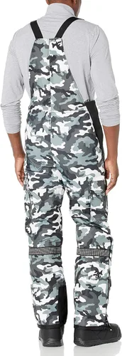 Vista 3 de Arctix Overol con Peto Balístico Tundra para Hombre con Visibilidad Añadida A6 Camo Negro