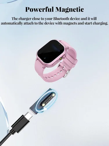 Vista 2 de Adaptador de cargador para reloj inteligente Melontti D18 Kids