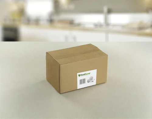 Vista 7 de FoodSaver Paquete de máquina de sellado al vacío y sellador de tarros Almacenamiento vertical Acero inoxidable y negro