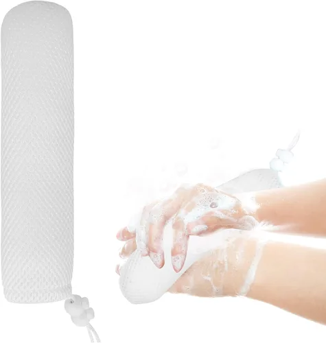Vista 18 de Cepillo de ducha de mango largo de 15.35 pulgadas para el cuerpo, cepillo de espalda para ducha para hombres y mujeres, esponja de baño de mango