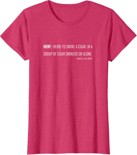 Vista 12 de Herf definition - Camiseta de manga corta, diseño con texto "Cigar Smoker Puff Verb Stogie Habano" Negro