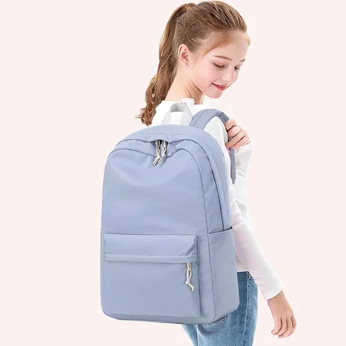 Vista 5 de Mochila escolar para adolescentes, niñas, mujeres, mochila para laptop, mochila universitaria, escuela secundaria, viajes, trabajo, viajeros