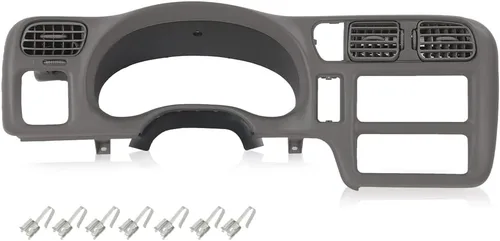 Vista 19 de G-PLUS Borde de bisel del clúster de indicadores Capucha Compatible con Mazda Miata 1990-1993 Reemplazo de bisel del tablero para NA01-55-420B-00