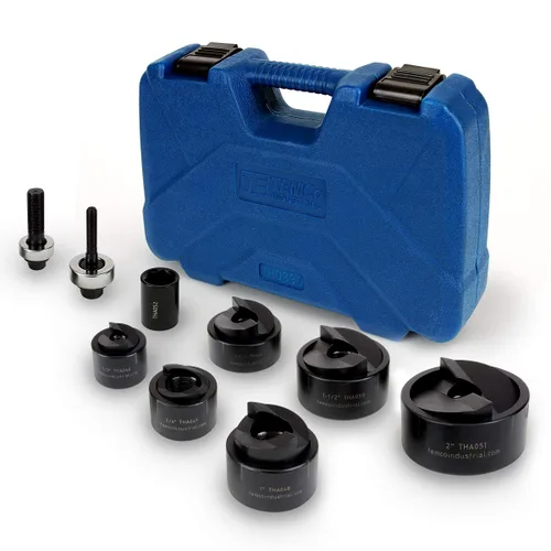 Vista 9 de TEMCo TH0408-1 - Unidad de perforación de tamaño real con perno de extracción manual (1.00 pulgadas, tamaño real del agujero)