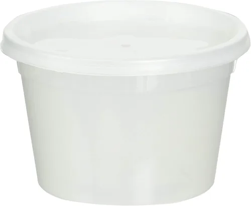 Vista 3 de Deli - Contenedores para almacenamiento de alimento con tapa, Transparente