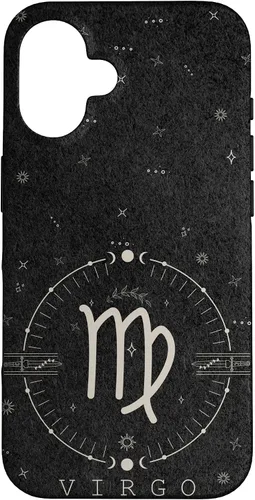 Vista 32 de Aesthetic Virgo Zodiac Sign Astrological Stars Celestial Case for iPhone 17