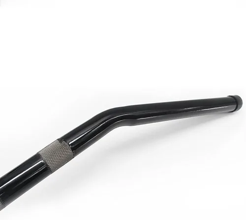 Vista 3 de Hierro universal de manillar de barra de arrastre de 1 pulgada de diámetro [negro] Compatible con modelos H-D Sportster y Big