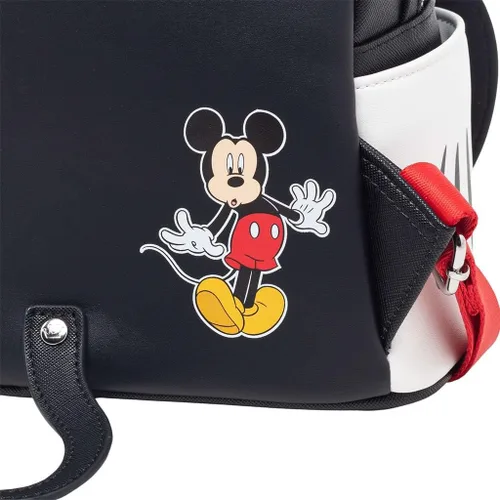 Vista 7 de Loungefly Disney Mickey Mouse Cosplay Mini Mochila, Varios colores, Wdbk3030